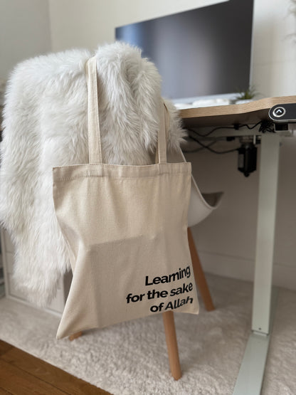 Tote-bag &quot;Learning&quot;