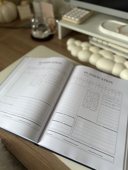 Ramadan planner noir